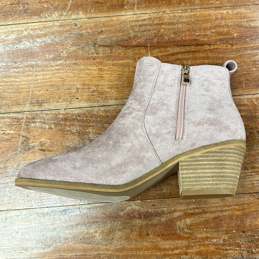 Corkys Blush Suede Potion Boots - Picture 4 of 7
